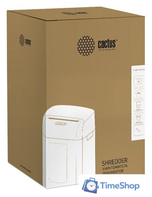 Шредер CACTUS CS-SH-15-30-2X15 - Изображение №2 — Интернет-магазин Time-Shop