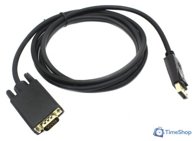 Кабель ExeGate DisplayPort - VGA 1.8 м EX284914RUS - Изображение №1 — Интернет-магазин Time-Shop