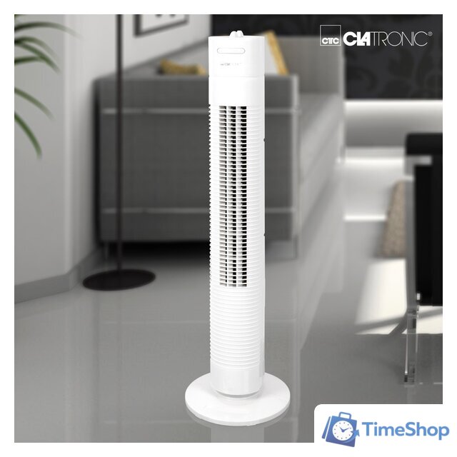 Колонный вентилятор Clatronic TVL 3770 (белый) - Изображение №5 — Интернет-магазин Time-Shop
