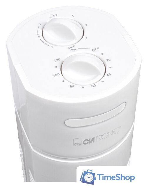 Колонный вентилятор Clatronic TVL 3770 (белый) - Изображение №2 — Интернет-магазин Time-Shop