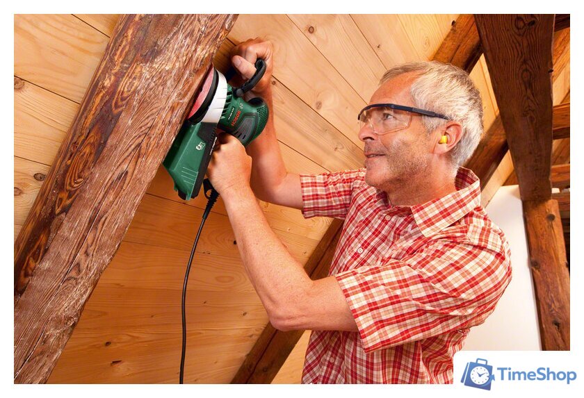 Эксцентриковая шлифмашина Bosch PEX 400 AE 06033A4000 - Изображение №2 — Интернет-магазин Time-Shop