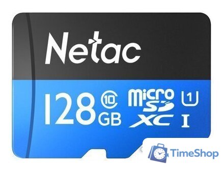 Карта памяти Netac P500 Standard 128GB NT02P500STN-128G-S - Изображение №1 — Интернет-магазин Time-Shop