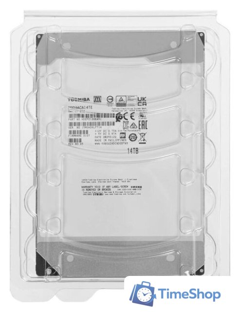 Жесткий диск Toshiba MG Series 14TB MG09ACA14TE - Изображение №5 — Интернет-магазин Time-Shop