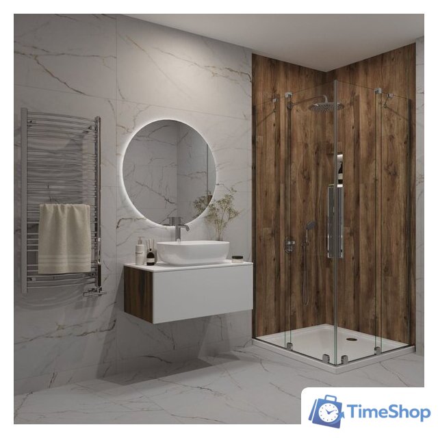  ЗОВ Тумба под умывальник Кито 100 K100LA0MWMC-KP13W (аттик/белый матовый) - Изображение №7 — Интернет-магазин Time-Shop