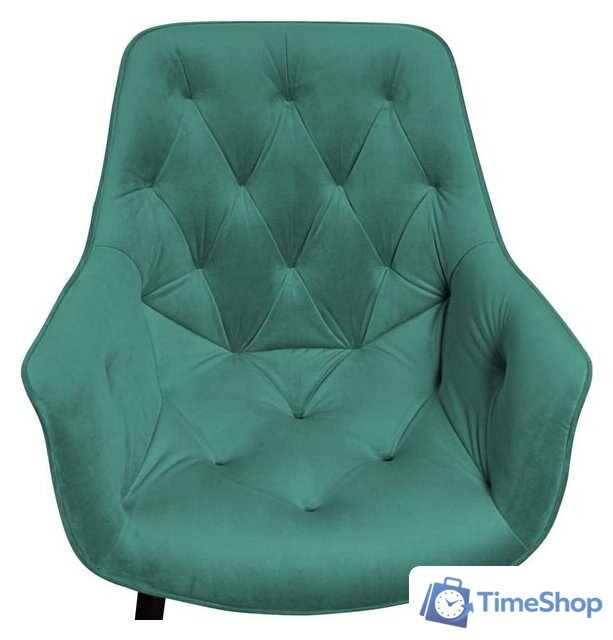 Стул с подлокотниками Ваш день Archi Barkhat 19 (зеленый) - Изображение №7 — Интернет-магазин Time-Shop