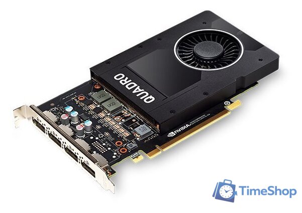 Видеокарта PNY Quadro P2000 5GB GDDR5 VCQP2000-SB - Изображение №1 — Интернет-магазин Time-Shop