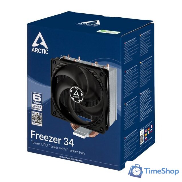 Кулер для процессора Arctic Freezer 34 (OEM) ACFRE00086C - Изображение №10 — Интернет-магазин Time-Shop