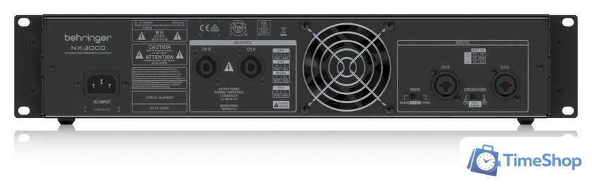 Интегральный усилитель Behringer NX3000 - Изображение №4 — Интернет-магазин Time-Shop