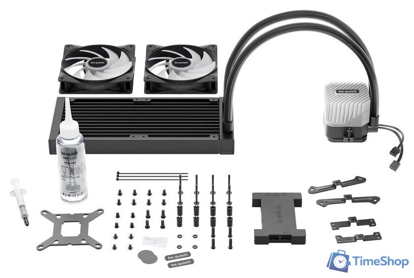 Система жидкостного охлаждения для процессора be quiet! Light Loop 240mm BW020 - Изображение №6 — Интернет-магазин Time-Shop