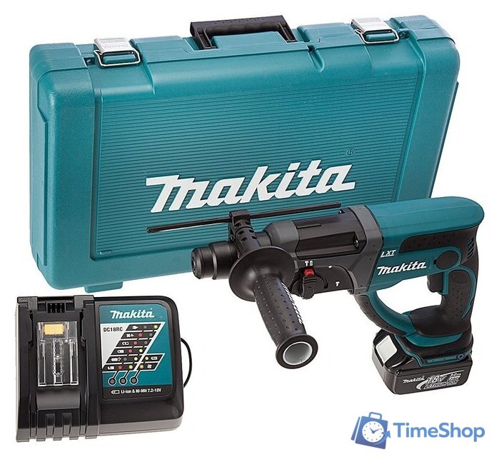 Перфоратор Makita DHR202RF (с 1-им АКБ, кейс) - Изображение №4 — Интернет-магазин Time-Shop