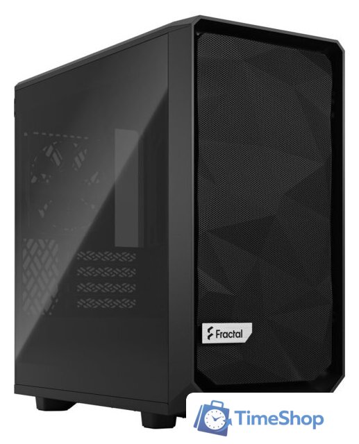 Корпус Fractal Design Meshify 2 Mini Black TG dark tint FD-C-MES2M-01 - Изображение №1 — Интернет-магазин Time-Shop