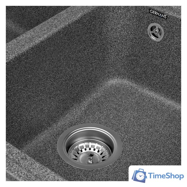 Кухонная мойка Gerhans C02 (графит) - Изображение №4 — Интернет-магазин Time-Shop