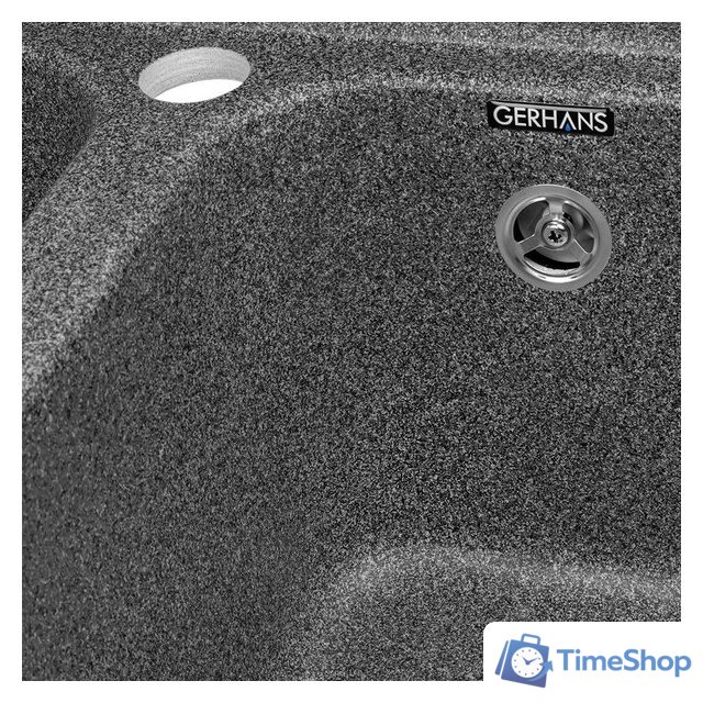 Кухонная мойка Gerhans C02 (графит) - Изображение №5 — Интернет-магазин Time-Shop