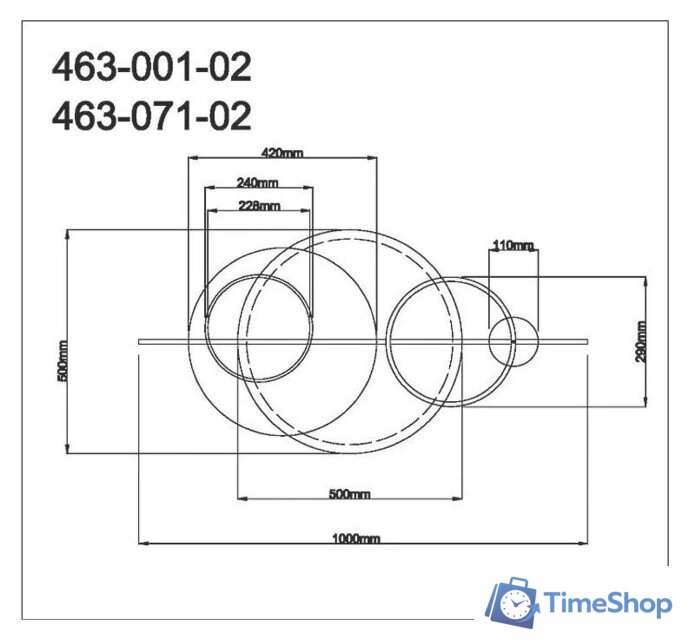 Подвесная люстра Velante 463 463-071-02 - Изображение №2 — Интернет-магазин Time-Shop