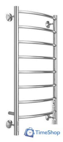 Полотенцесушитель TERMINUS Классик П8 400x850 L бп электро (хром) - Изображение №2 — Интернет-магазин Time-Shop