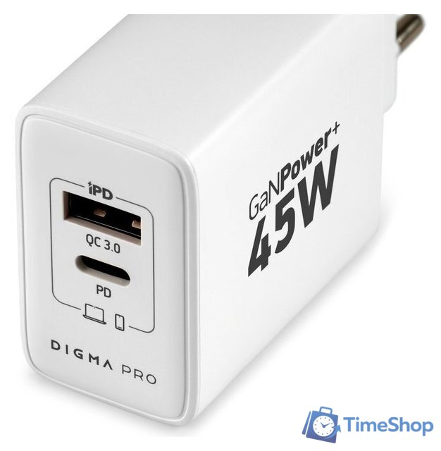 Сетевое зарядное Digma Pro DPW4A - Изображение №7 — Интернет-магазин Time-Shop