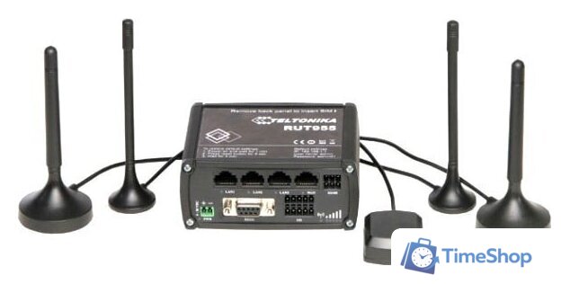 4G Wi-Fi роутер Teltonika RUT955 - Изображение №1 — Интернет-магазин Time-Shop