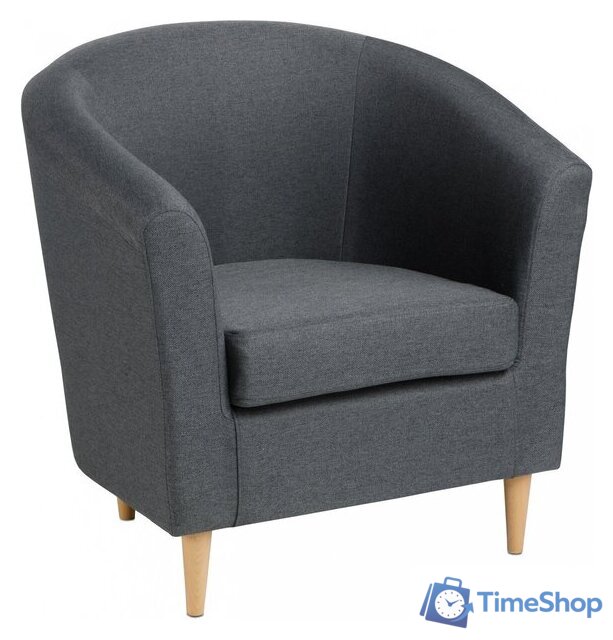 Интерьерное кресло Mio Tesoro Тунне (dark grey) - Изображение №1 — Интернет-магазин Time-Shop