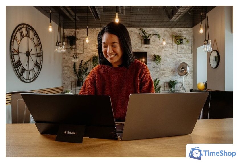 Портативный монитор Verbatim PMT-17 49593 - Изображение №9 — Интернет-магазин Time-Shop