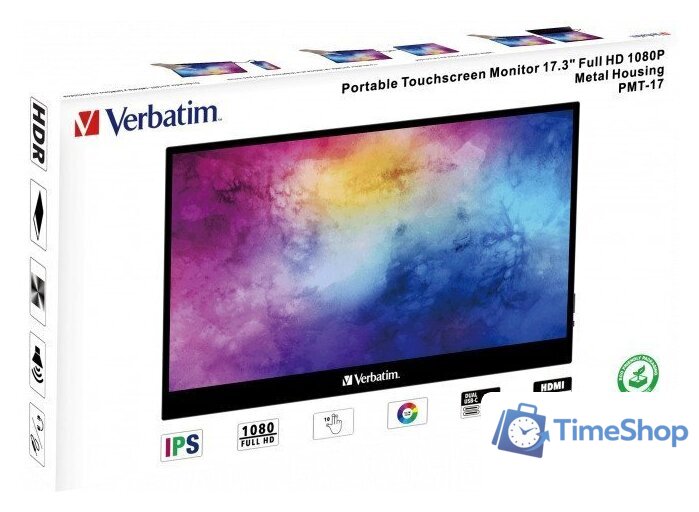 Портативный монитор Verbatim PMT-17 49593 - Изображение №11 — Интернет-магазин Time-Shop