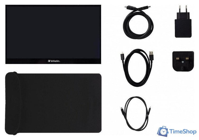 Портативный монитор Verbatim PMT-17 49593 - Изображение №7 — Интернет-магазин Time-Shop