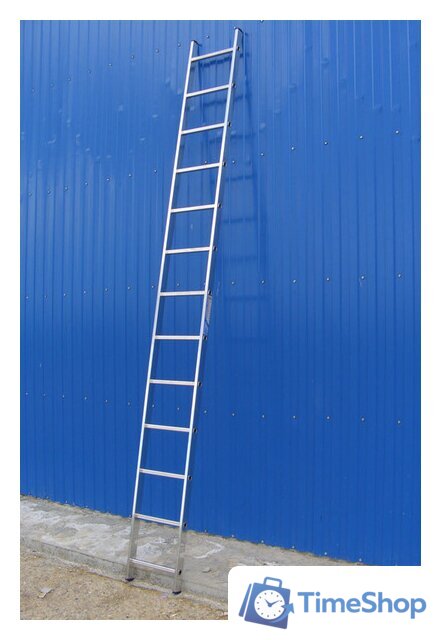 Лестница Алюмет односекционная приставная 5111 1x11 - Изображение №2 — Интернет-магазин Time-Shop