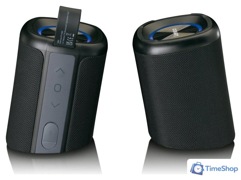 Пара Bluetooth колонок Lenco BTP-400BK - Изображение №9 — Интернет-магазин Time-Shop