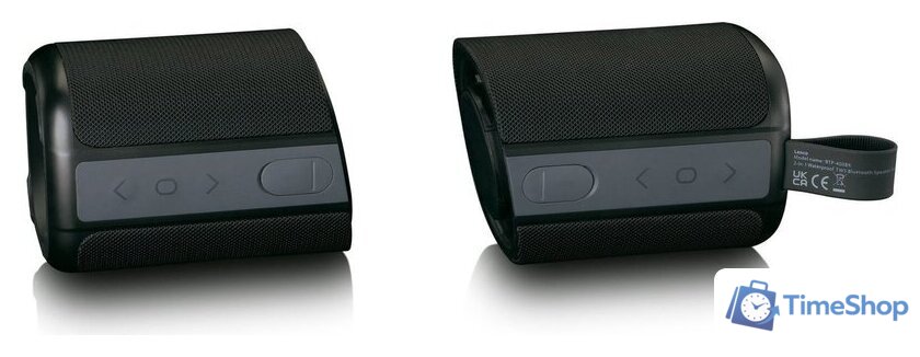 Пара Bluetooth колонок Lenco BTP-400BK - Изображение №5 — Интернет-магазин Time-Shop