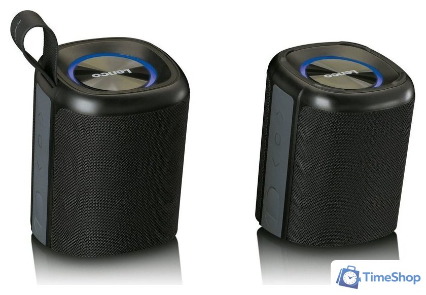 Пара Bluetooth колонок Lenco BTP-400BK - Изображение №8 — Интернет-магазин Time-Shop