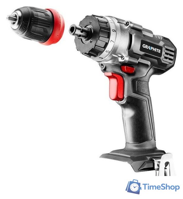 Дрель-шуруповерт GRAPHITE 58G022 (без АКБ) - Изображение №3 — Интернет-магазин Time-Shop