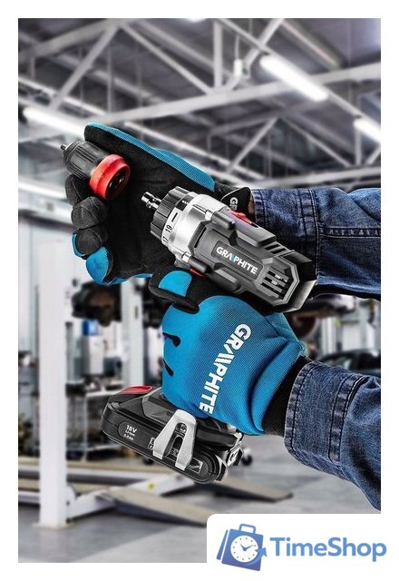 Дрель-шуруповерт GRAPHITE 58G022 (без АКБ) - Изображение №2 — Интернет-магазин Time-Shop