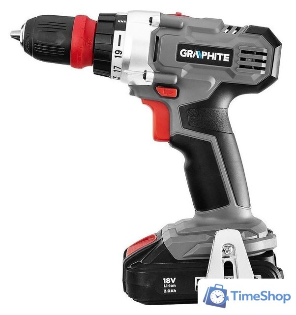 Дрель-шуруповерт GRAPHITE 58G022 (без АКБ) - Изображение №6 — Интернет-магазин Time-Shop