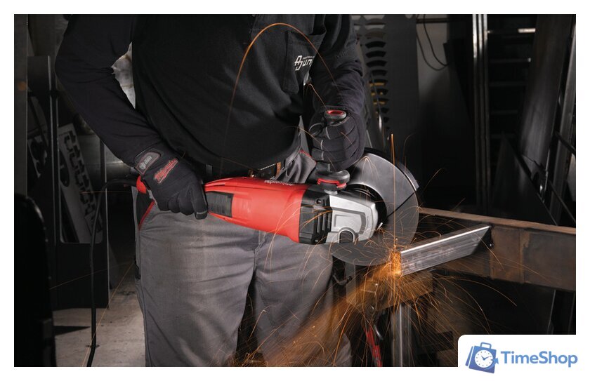 Угловая шлифмашина Milwaukee AGV 22-230 E [4933431850] - Изображение №4 — Интернет-магазин Time-Shop