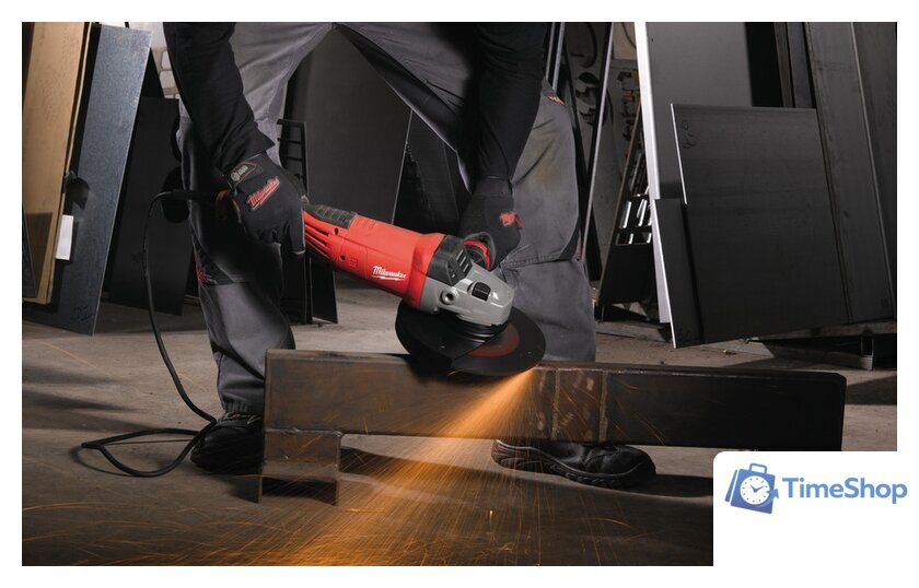 Угловая шлифмашина Milwaukee AGV 22-230 E [4933431850] - Изображение №5 — Интернет-магазин Time-Shop