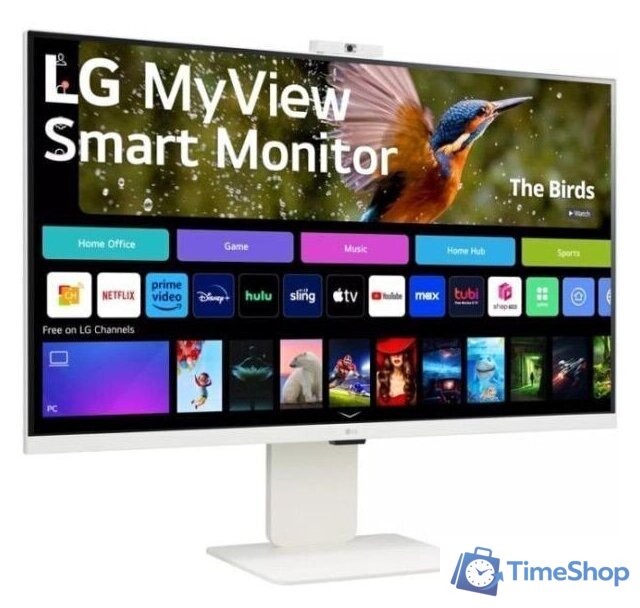 Smart монитор LG MyView Smart Monitor 32SR85U-W - Изображение №6 — Интернет-магазин Time-Shop