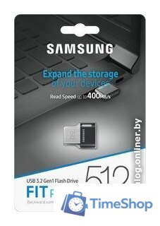 USB Flash Samsung FIT Plus 512GB (черный) - Изображение №6 — Интернет-магазин Time-Shop