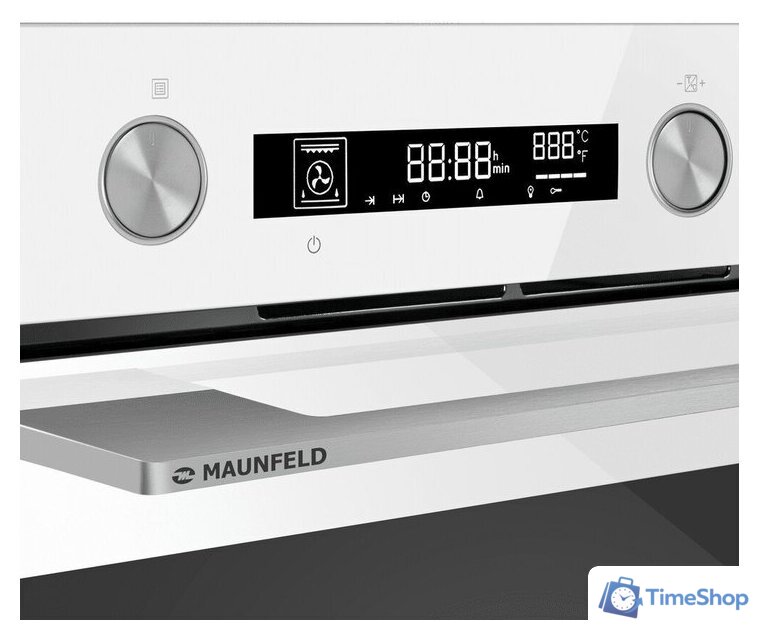 Электрический духовой шкаф MAUNFELD AEOH60106W - Изображение №8 — Интернет-магазин Time-Shop