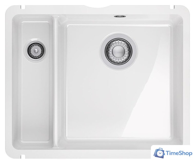 Кухонная мойка Franke KubusX KXK 160-37-12 126.0738.298 (белый полярный) - Изображение №1 — Интернет-магазин Time-Shop