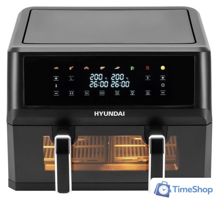Аэрогриль (аэрофритюрница) Hyundai HYF-9089 - Изображение №4 — Интернет-магазин Time-Shop