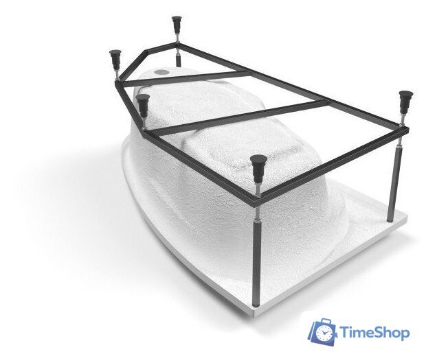 Ванна Cersanit Joanna 160x95 R WA-JOANNA-160-R (с каркасом) - Изображение №6 — Интернет-магазин Time-Shop