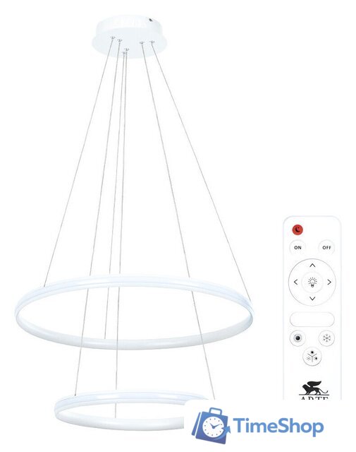 Подвесная люстра Arte Lamp Meridiana A2198SP-2WH - Изображение №1 — Интернет-магазин Time-Shop