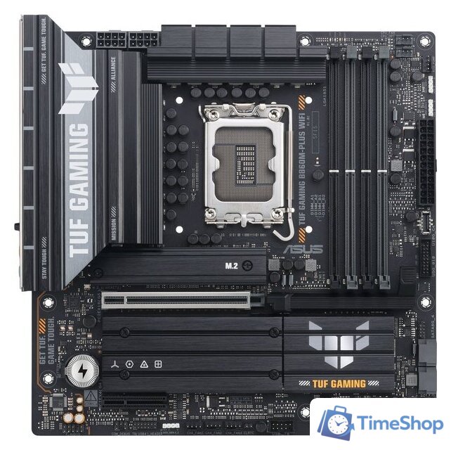 Материнская плата ASUS TUF Gaming B860M-Plus WiFi - Изображение №1 — Интернет-магазин Time-Shop