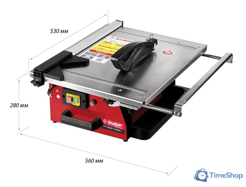 Электрический плиткорез Зубр ЭП-200-1000Н - Изображение №2 — Интернет-магазин Time-Shop