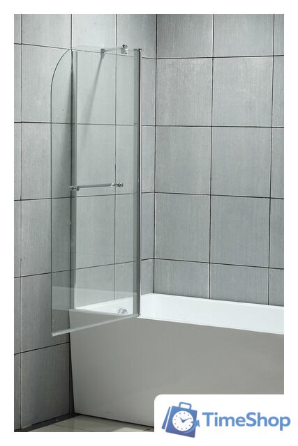 Стеклянная шторка для ванны Roxen Brimen 52010-120 120х140 - Изображение №5 — Интернет-магазин Time-Shop