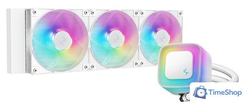 Система жидкостного охлаждения для процессора DeepCool LE360 WH V2 R-LE360-WHAMMN-G-2 - Изображение №1 — Интернет-магазин Time-Shop