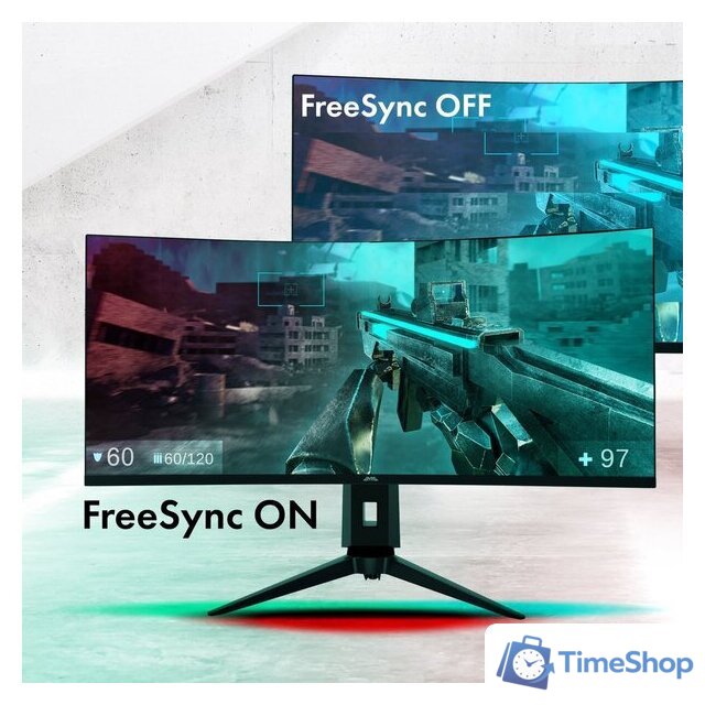 Игровой монитор GMNG GM-34C11W - Изображение №7 — Интернет-магазин Time-Shop