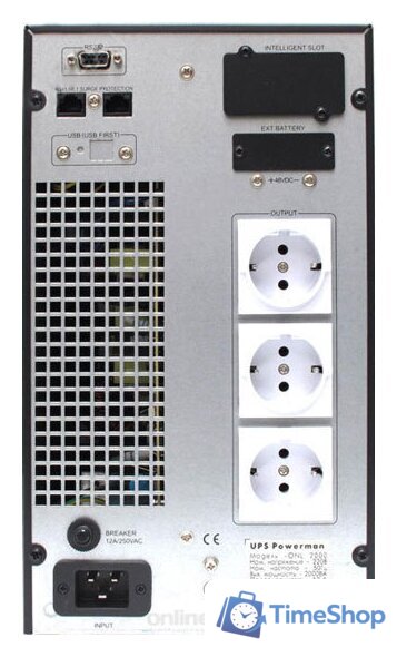 Источник бесперебойного питания Powerman Online 3000 (3000VA) - Изображение №3 — Интернет-магазин Time-Shop