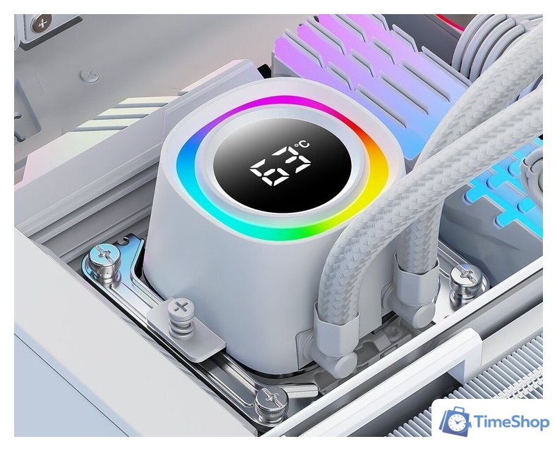 Система жидкостного охлаждения для процессора ID-Cooling FX360 TD WHITE - Изображение №14 — Интернет-магазин Time-Shop
