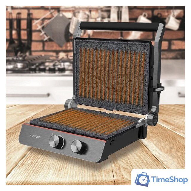 Электрогриль Cecotec Rock'nGrill Blaze Neon 2200 08054 - Изображение №5 — Интернет-магазин Time-Shop