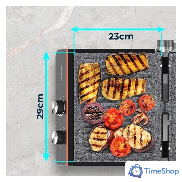 Электрогриль Cecotec Rock'nGrill Blaze Neon 2200 08054 - Изображение №9 — Интернет-магазин Time-Shop
